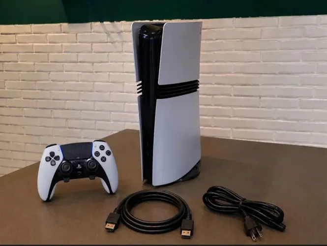 PlayStation 5 Pro + DualSense Edge - 1 Mês de Comprado