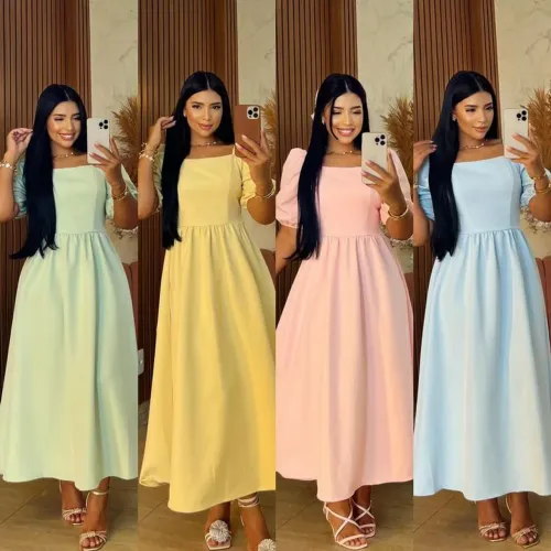 VESTIDOS todo BORDADO e CONJUNTO SOCIAL Feminina ?