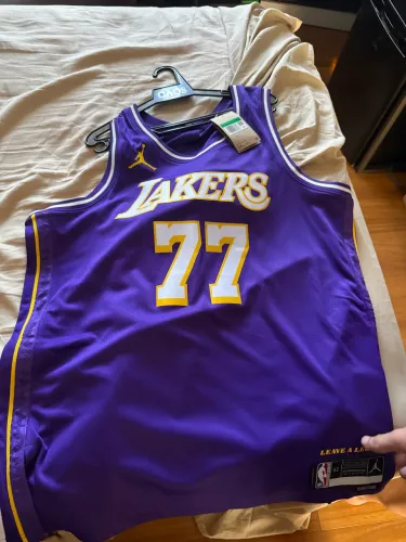 Regata Lakers Nike Jordan #77 Roxa - Tamanho GG - Nova com Etiqueta