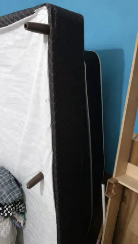 Guarda roupa e cama box casal
