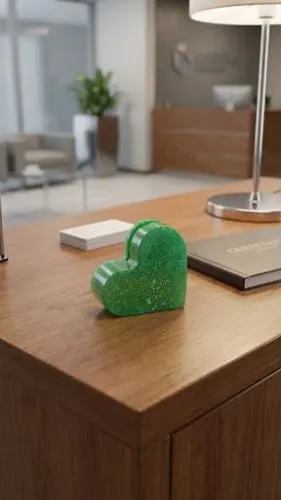 Porta cartão decorativo em Resina 