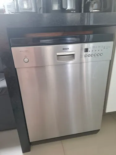 Lava Louça Bosh Intelligent Aço Escovado 127V  14 serviços