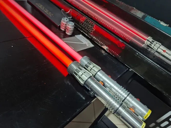 SABRE DE LUZ DARTH MAUL LIGHTSABER - STAR WARS - HASBRO