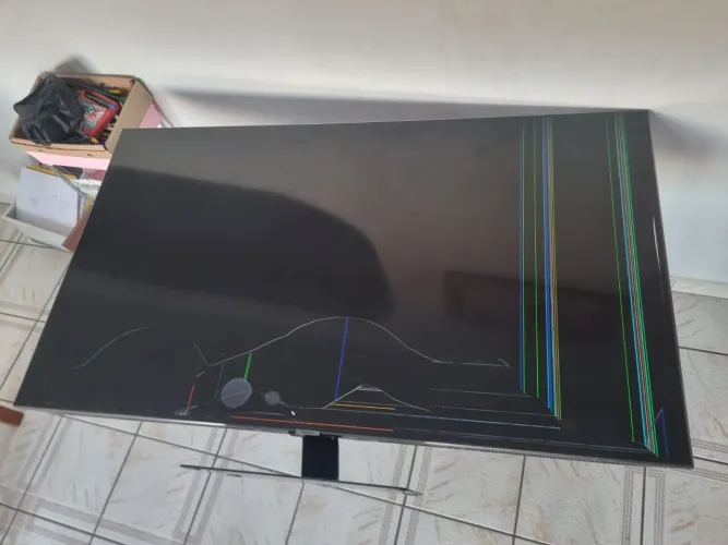 TV Samsung com defeito