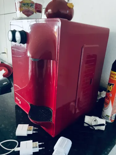 Purificador De Água Gelada Refrigerado Everest Star Preto 2 L