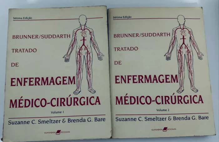 Livro Tratado de Enfermagem Médico-Cirúrgica B&S Coleção completa (4 volumes)
