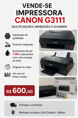 IMPRESSORA CANON G3111