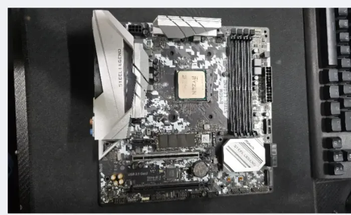 Placa Steel legend B450M