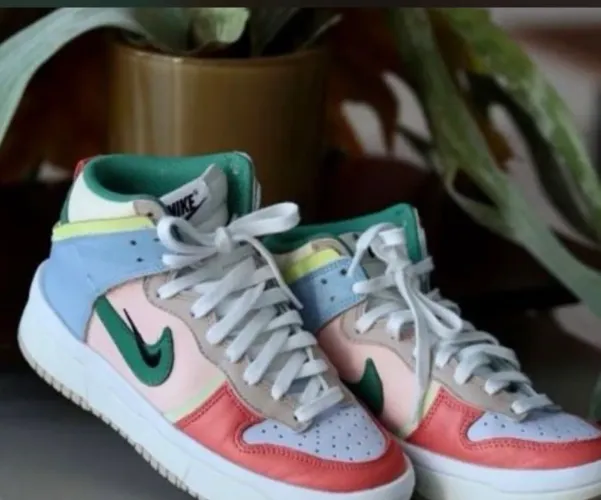tênis nike dunk high rebel feminino