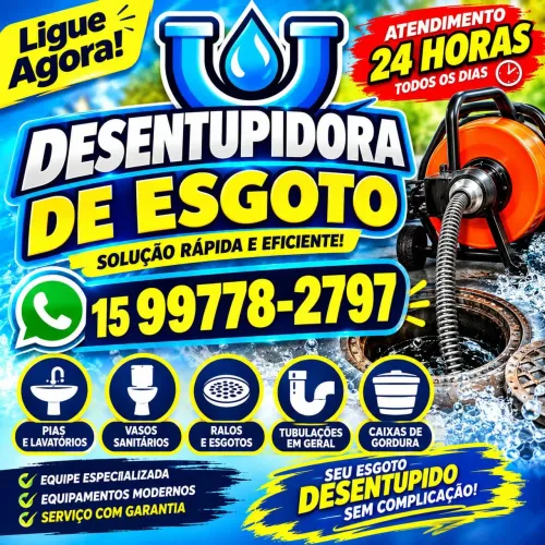 Desentupidora 24 horas