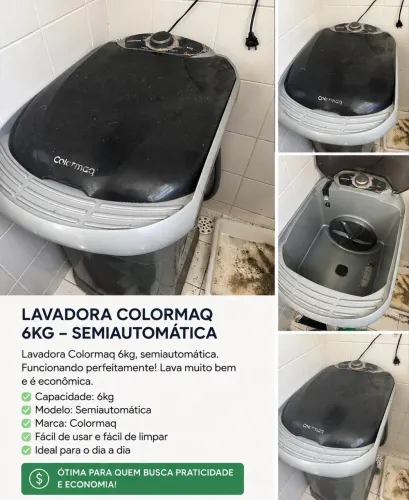 Lavadoura Colormaq