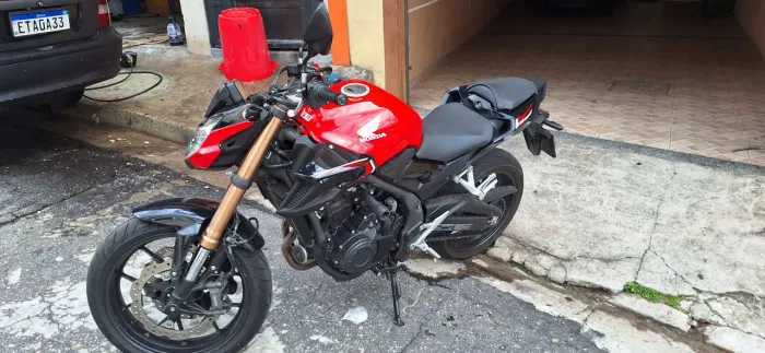 Cb500f zerada nada pra fazer aceito troca