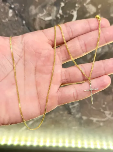 Cordão de ouro grumet 6.5g novo ( LOJA FÍSICA)