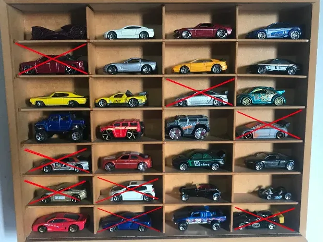 Lote 34 carros variados hot wheels e batman