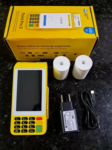 VENDO MAQUININHA DE CARTÃO MERCADO PAGO POINT PRO 3 !!!