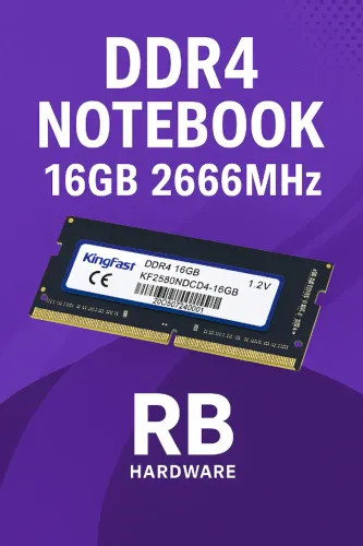 Memória Notebook DDR4 16GB 2666Mhz KingFast NOVA