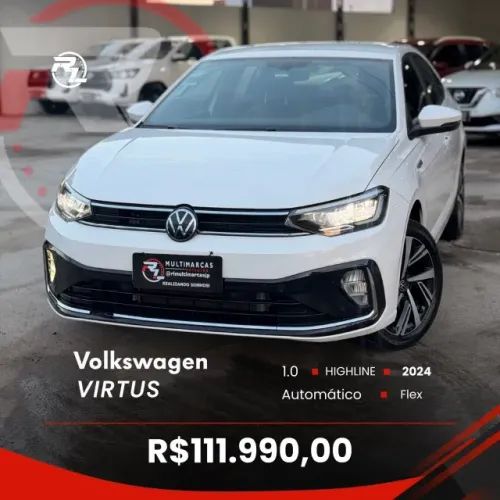 Volkswagen Virtus Highline 200 TSI 1.0 Flex 12V AUT 2024