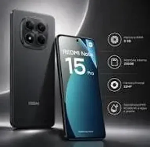  ,,,NOTE 15 Pro 512GB + 8GB RAM 5G | Novo e Completo,