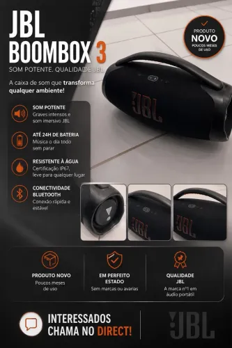 JBL boombox