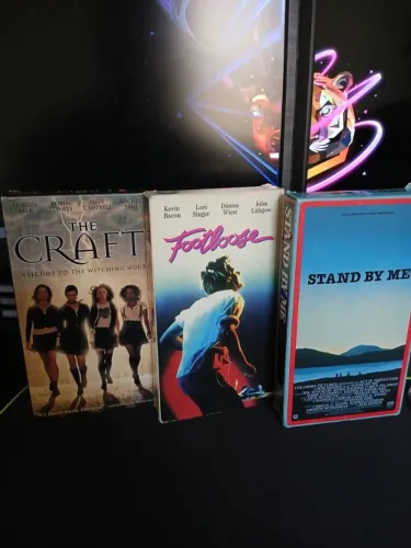 VHS Footloose e Conta Comigo Importados