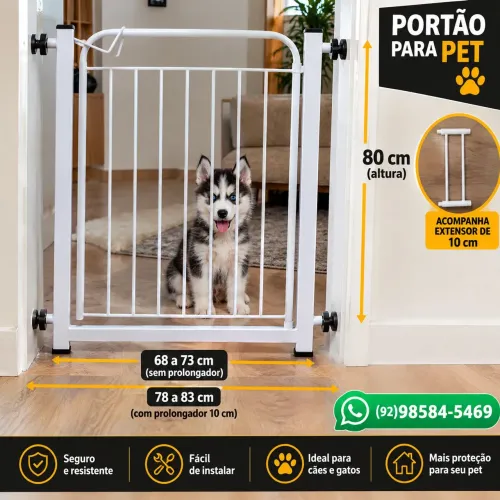Portão para cachorro