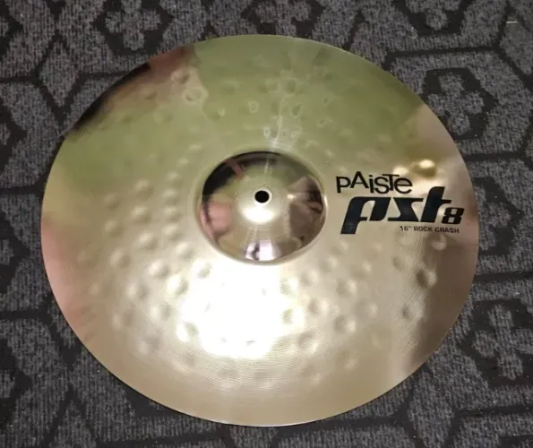 Prato de bateria paiste pst8 power crash NOVO embalado