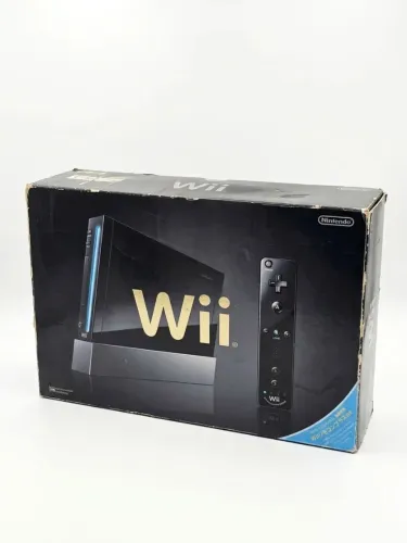 Nintendo Wii Black - Edição Especial Japonesa