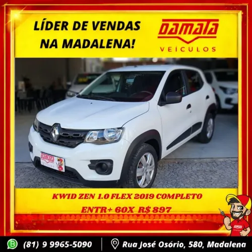Renault Kwid Zen 1.0 Flex 12V 5P Mec. 2019