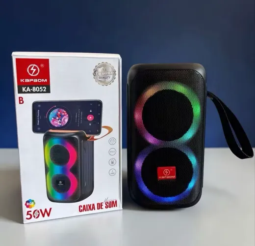 Caixa de som Bluetooth - pronta entrega