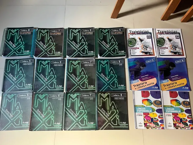 Livros do 2° ano da editora Maxi