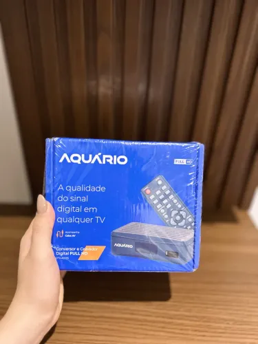 Conversor e Gravador Digital TV Full HD Aquario DTV-4000S Sintonizador
