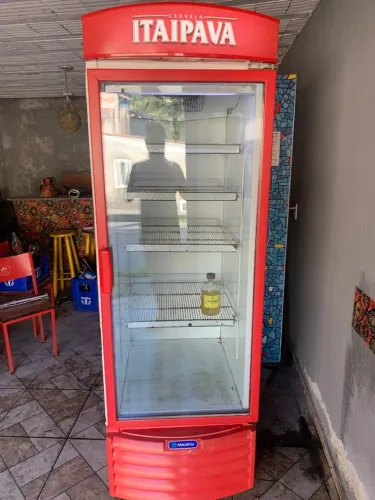 Freezer Expositor Metalfrio 398L 110v