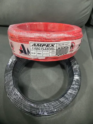Fio cobre anti chama 2.5 flexível 