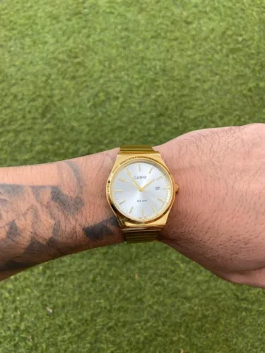 Relógio Casio Dourado 