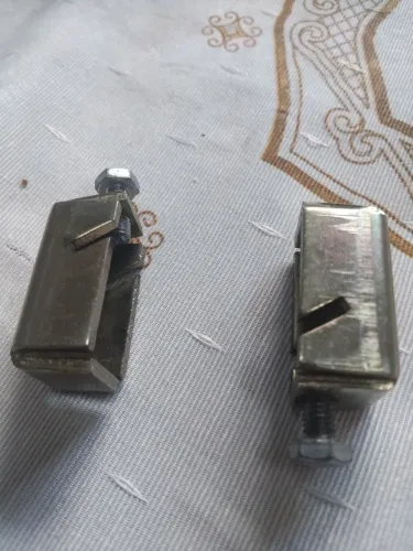Suporte de placa dianteira Fusca Tijolinho