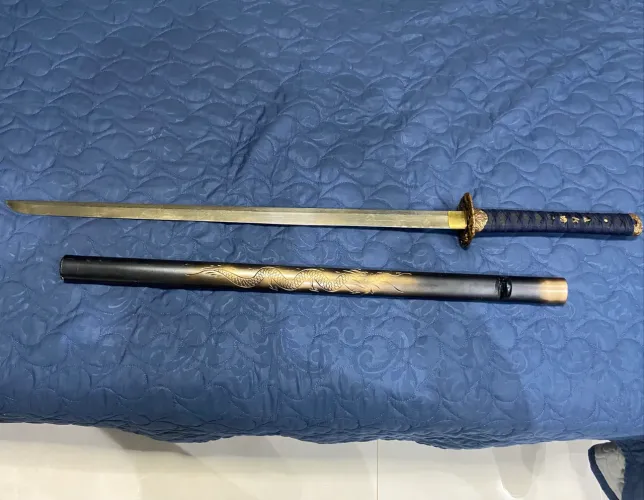 Espada katana aço damasco