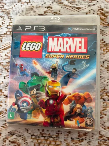 Jogo PlayStation 3 Usado - Lego Marvel Super Heroes