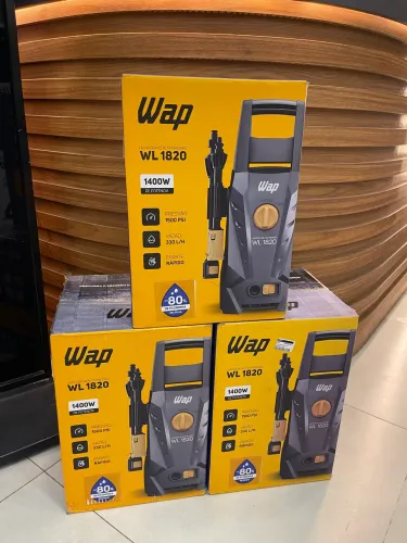 LAVADORA WAP DE ALTA PRESSÃO COM 1.400W ?