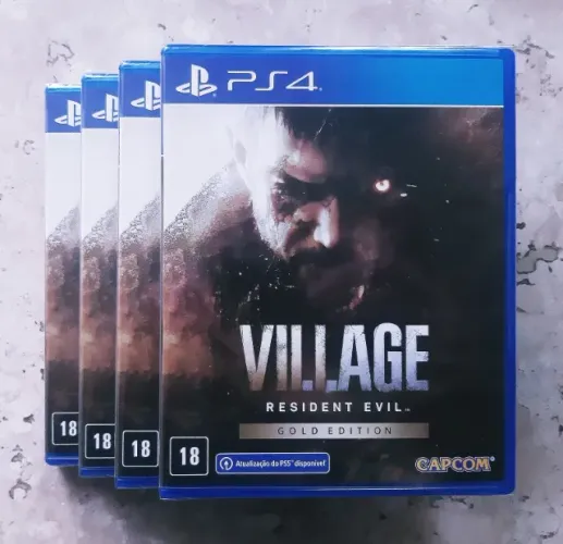 Resident Evil Village Gold Edition - PS4 - Lacrado