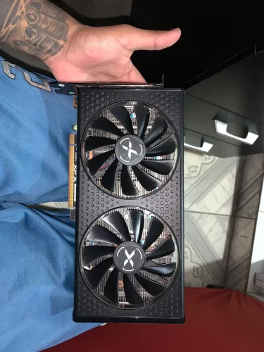Placa de vídeo rx6650xt pouco tempo de uso em perfeito estado (sem caixa)