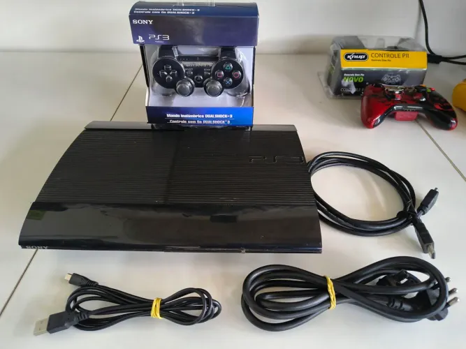 PS3 Super SLIM [Cheio de Jogos instalados] 