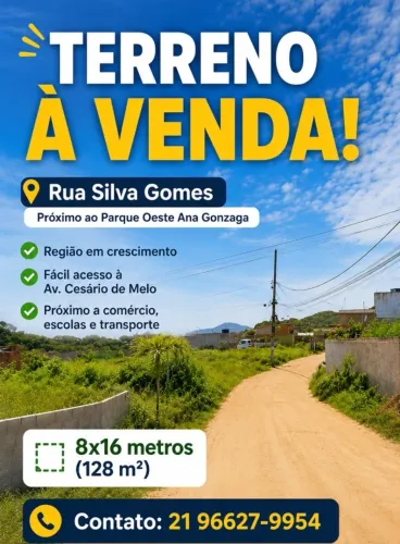 TERRENO À VENDA (PRÓX PARQUE OESTE)