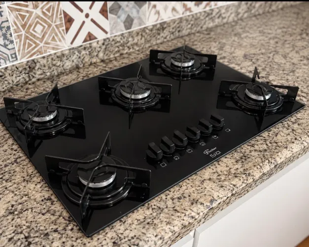 FOGÃO COOKTOP FISCHER 5 BOCAS IMPECÁVEL! ?