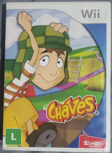 Jogo Chaves Original para Nintendo Wii Com Encarte