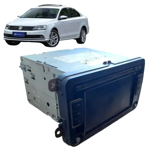 Som Tela Multimídia Cd S/botões Jetta Tsi 2012/15 5k0035190