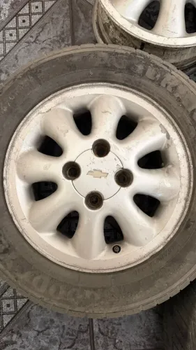 Jogo de Rodas Aro 13 Originais Chevrolet (Corsa/Celta/Classic) - Furação 4x100