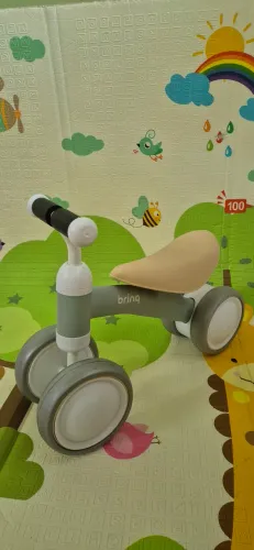 Bicicletinha Andador Sem Pedal De Eauilíbrio Infantil Bebê - Brina Kids