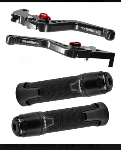 Kit manopla manete esportivo pra fazer, lander e factor 