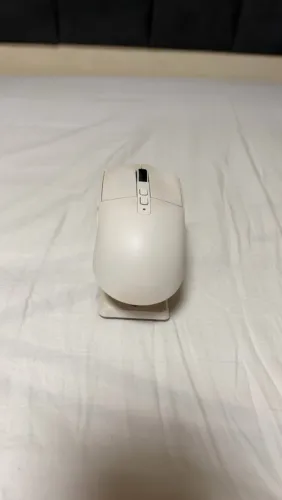 Mouse Gamer Attack Shark X6 Branco Sem Fio + Base de Carregamento