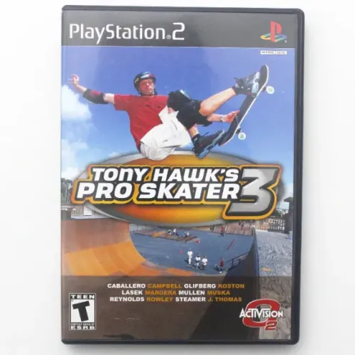 Tony Hawk's Pro Skater 3 para PlayStation 2 completo e em perfeito estado de conservação